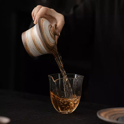 Jupiter Stoneware Gaiwan with Lid, 160ml
