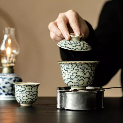 Cloud Motif Gaiwan 130ML
