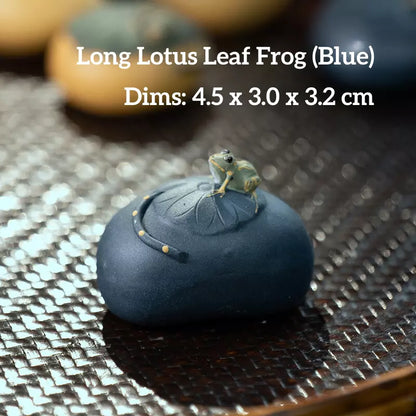Zisha Water-Spraying Tea Pet-Watermelon Frog