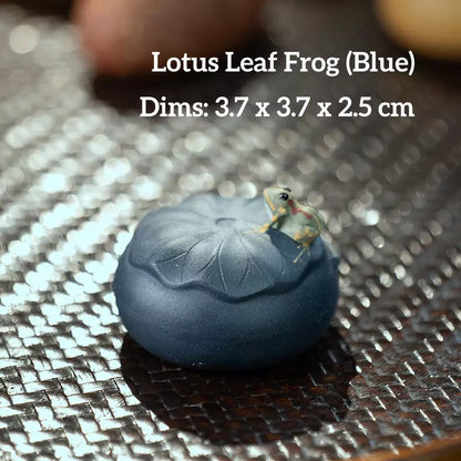 Zisha Water-Spraying Tea Pet-Watermelon Frog