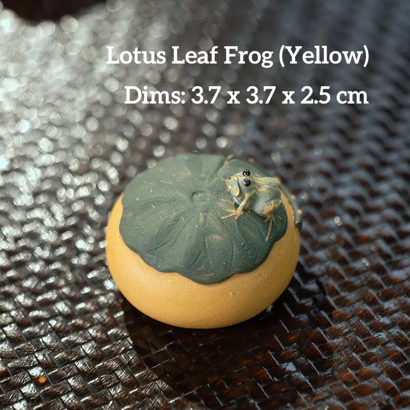 Zisha Water-Spraying Tea Pet-Watermelon Frog