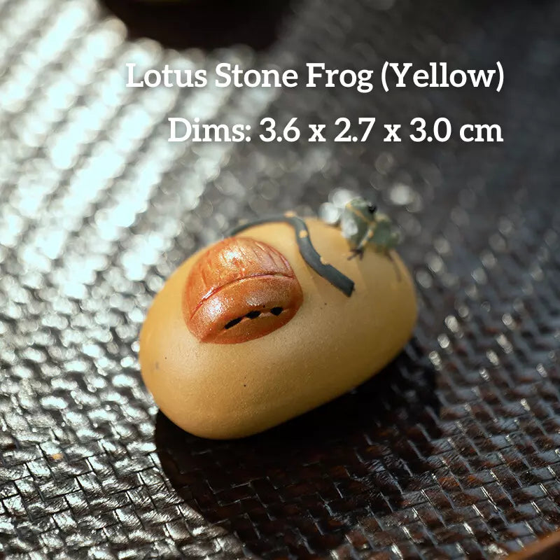 Zisha Water-Spraying Tea Pet-Watermelon Frog