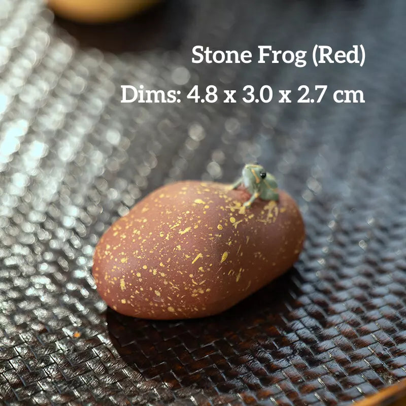Zisha Water-Spraying Tea Pet-Watermelon Frog