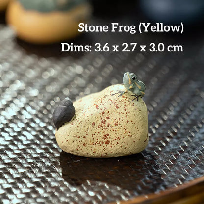 Zisha Water-Spraying Tea Pet-Watermelon Frog