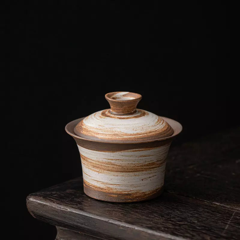 Jupiter Stoneware Gaiwan with Lid, 160ml