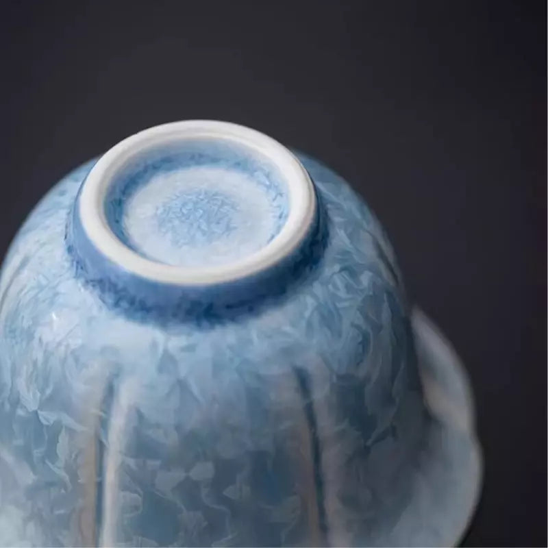Blue Ice Crystalline Glaze 100ML Gaiwan