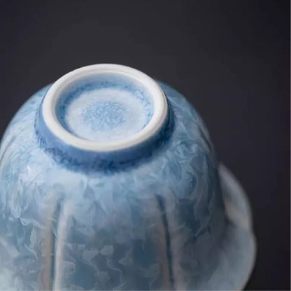 Blue Ice Crystalline Glaze 100ML Gaiwan