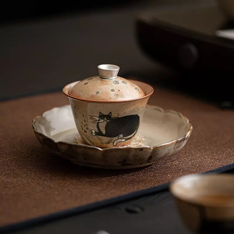 Woshan Gaiwan 100ML- Dongli Cat