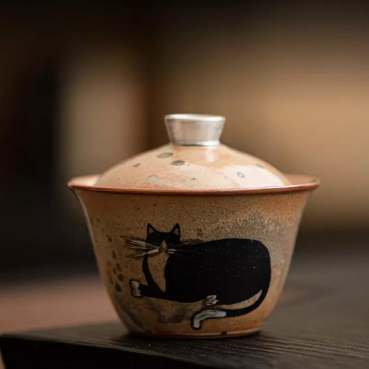 Woshan Gaiwan 100ML- Dongli Cat