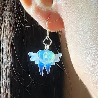 Tooth Fairy Pendant Earrings